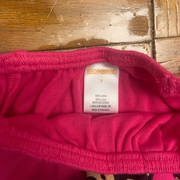 Girls Dress with Animal Print bow - Picture 2 of 2